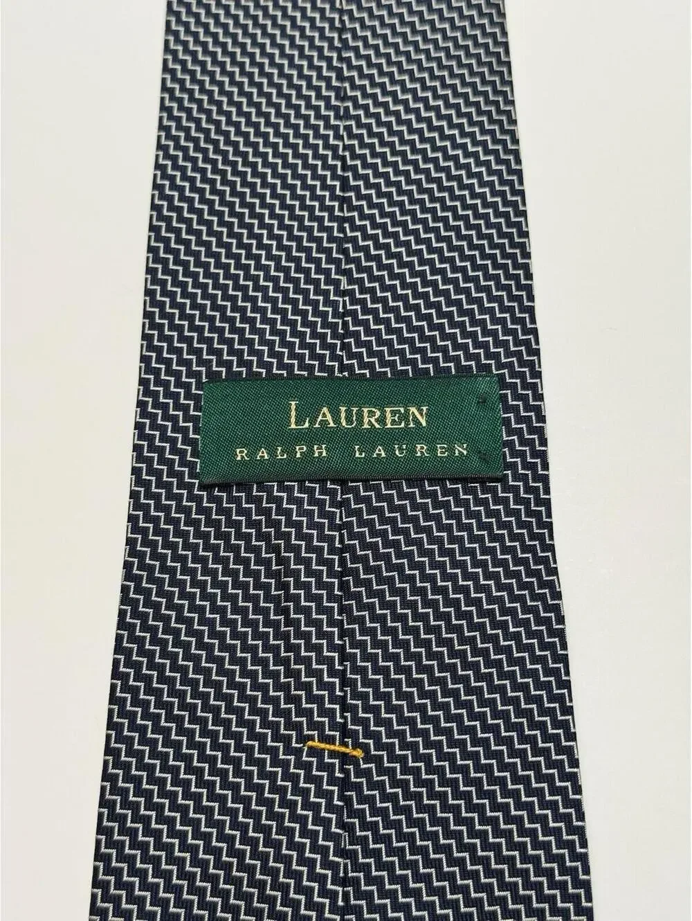 Lauren Ralph Lauren 100% Silk Wide Tie Made‎ In USA